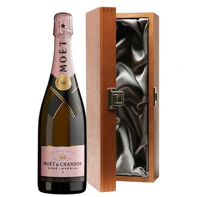 Moet &amp; Chandon Rose Champagne 75cl in Luxury Gift Box